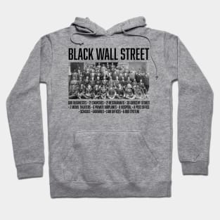 Black Wall Street Facts, Black History Hoodie